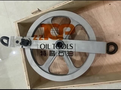 16 pouces de poulie de foin outils de câblage de sol poulie